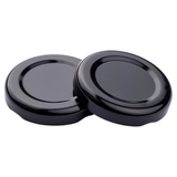 43MM BLACK TWIST OFF LIDS
