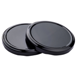 82MM BLACK TWIST OFF LIDS