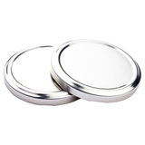 82MM SILVER TWIST OFF LIDS