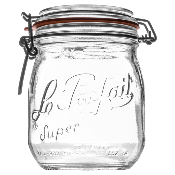 750ml Le Parfait Clip Top Preserving Jars
