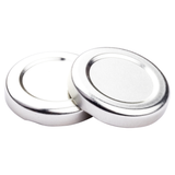 43mm SILVER TWIST OFF LIDS