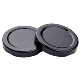 48mm BLACK TWIST OFF LIDS