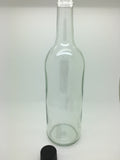 750ml Mineral Bottle with 28mm Black duet cap