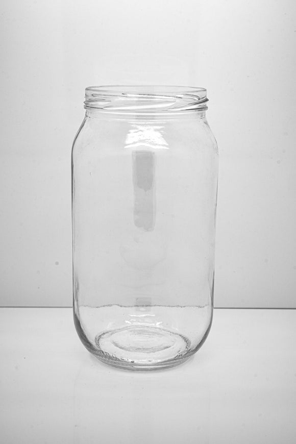 1000ML ROUND GLASS JAR