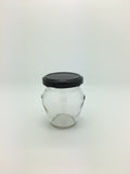 106ml Orcio Jar with 53mm Black lid