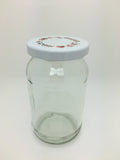 1lb (380ml) Round Jar with 63mm twist lid